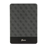 Etui do tabletów - Guess GUFC10PS4SGK iPad 10.2" czarny/black 4G Stripe Allover - miniaturka - grafika 1