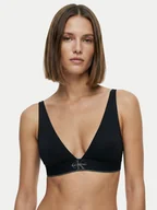 Biustonosze - Calvin Klein Underwear Biustonosz braletka LV00QF8703 Czarny - miniaturka - grafika 1