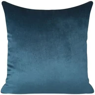 Poszewki na poduszki - Euro Firany Poszewka Velvetowa Pierre 40 x 40 Granatowy 1220683 - miniaturka - grafika 1