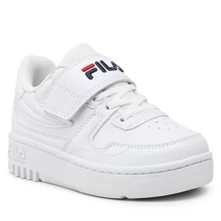 Sneakersy damskie - Fila Sneakersy Fxventuno Velcro Kids FFK0012.10004 White - grafika 1