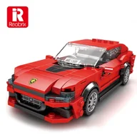 Klocki - KLOCKI REOBRIX LUKSUSOWY SUPERSAMOCHÓD FERRARI PUROSANGUE 416 PCS TECHNIC - miniaturka - grafika 1