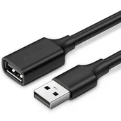 Kable USB - UGREEN Kabel USB 2.0 przedłużający US103 0.5m (czarny) - miniaturka - grafika 1