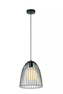 Lucide Macarons 74417/01/33 lampa wisząca zwis 1x40W E27 zielona - Lampy sufitowe - miniaturka - grafika 1