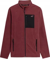 Bluzy męskie - POLAR MĘSKI BLUZA POLAROWA CIEPŁA SPORTOWA 4F M - miniaturka - grafika 1