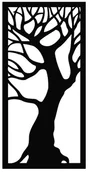 Obrazy i zdjęcia - Panel Dekoracyjny Obraz Loft Ażurowy Drzewo P117 - miniaturka - grafika 1