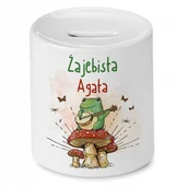 Skarbonki - Skarbonka 330 ml Dla Wiktorii Córki Dziecka z Nadrukiem ze Zdjęciem + Opakowanie na prezent (wzór 04) - miniaturka - grafika 1