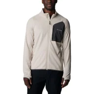 Bluzy narciarskie - Męski sweter polarowy Columbia Triple Canyon Full Zip - miniaturka - grafika 1