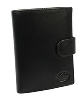 Portfele - Portfel Męski Skórzany EL FORREST Skóra Duży Pionowy Bez Zapięcia Jedno Skrzydełko 1403 67 RFID CZARNY 13 x 10 x 2.5 [cm] - miniaturka - grafika 1
