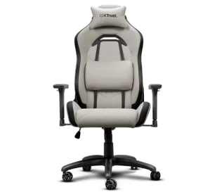 Trust GXT 723B Ruya do 150kg Tkanina Beżowy - Fotele gamingowe - miniaturka - grafika 1