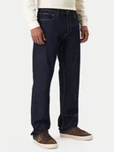 Spodnie męskie - Guess Jeans Jeansy M4BA80 D5HS1 Granatowy Regular Fit - miniaturka - grafika 1