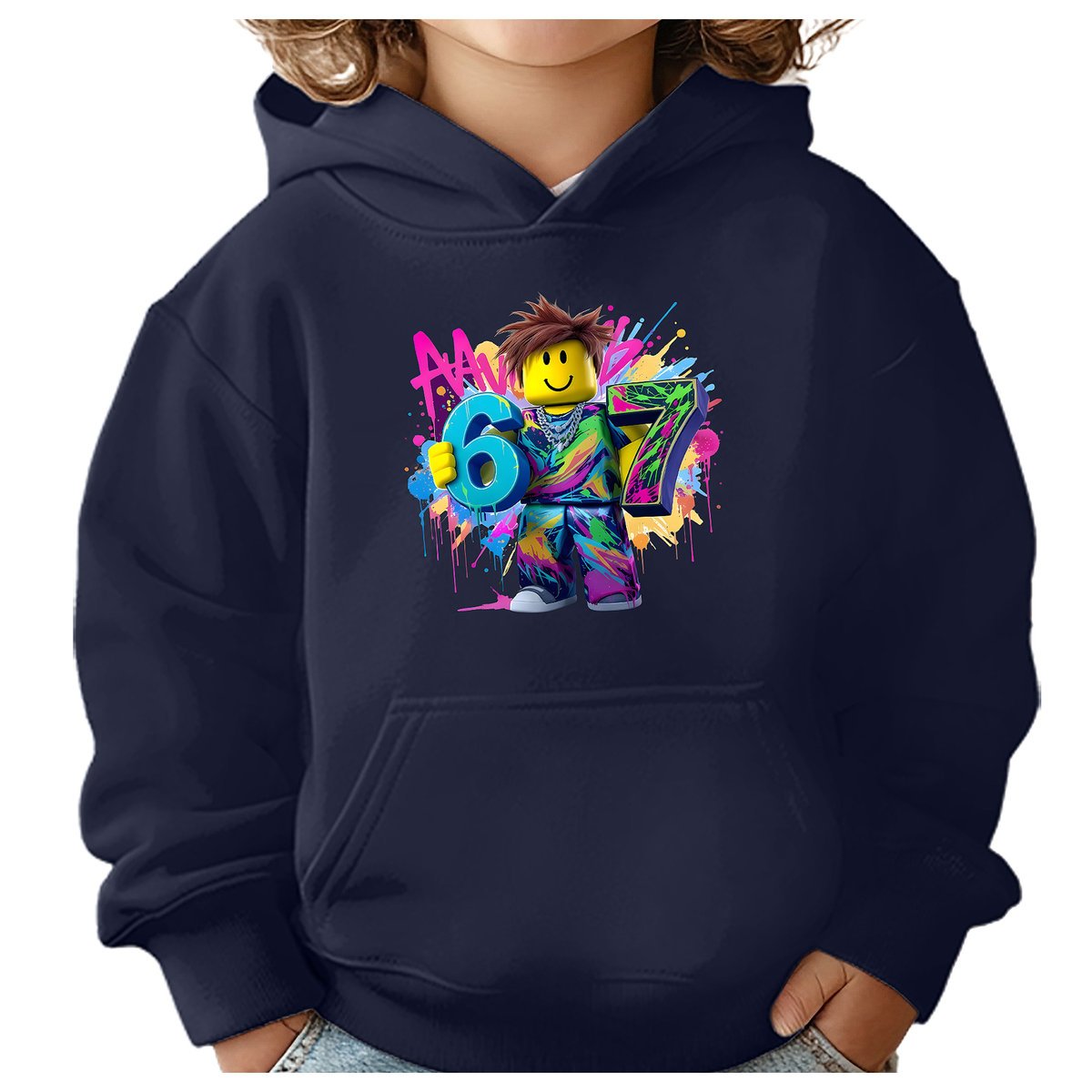 BLUZA DZIECIĘCA 67 SIX SEVEN VIRAL ROBLOX 122-128 CHŁOPIĘCA DZIEWCZĘCA