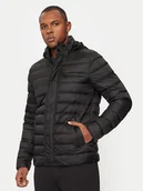 Kurtki męskie - Geox Kurtka puchowa Warrens M4625E T3146 F9000 Czarny Regular Fit - miniaturka - grafika 1