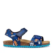 Buty dla chłopców - Sandały Geox J Ghita Boy J028LB 06A54 C0693 D Granatowy - miniaturka - grafika 1