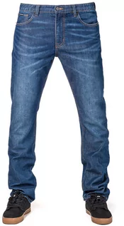 Spodnie i spodenki dla chłopców - Horsefeathers MOSES dark blue designer dżinsy męskie - 34 - grafika 1