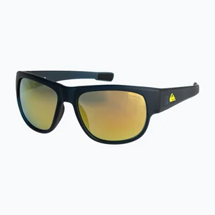 Okulary przeciwsłoneczne Quiksilver Pumping Polarized matte navy/ml yellow - Okulary przeciwsłoneczne - miniaturka - grafika 1