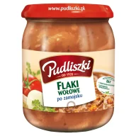 Szybkie dania obiadowe - Pudliszki Flaki wołowe po zamojsku 500 g - miniaturka - grafika 1