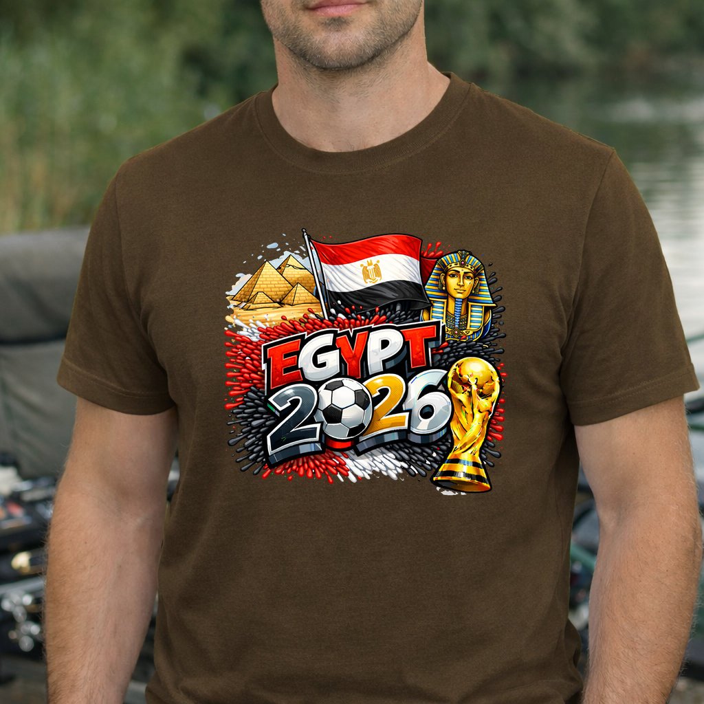 Koszulka WORLD CUP 2026 kolor brązowy rozmiar M