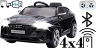 Pojazdy elektryczne dla dzieci - AUDI 4x4 Samochód Na Akumulator dla dziecka ZDALNIE STEROWANY Jeździk pojazd - miniaturka - grafika 1