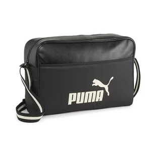 PUMA - Campus Reporter M, torby na ramię dla dorosłych, uniseks, Puma Black, OSFA - - Torby męskie - miniaturka - grafika 1