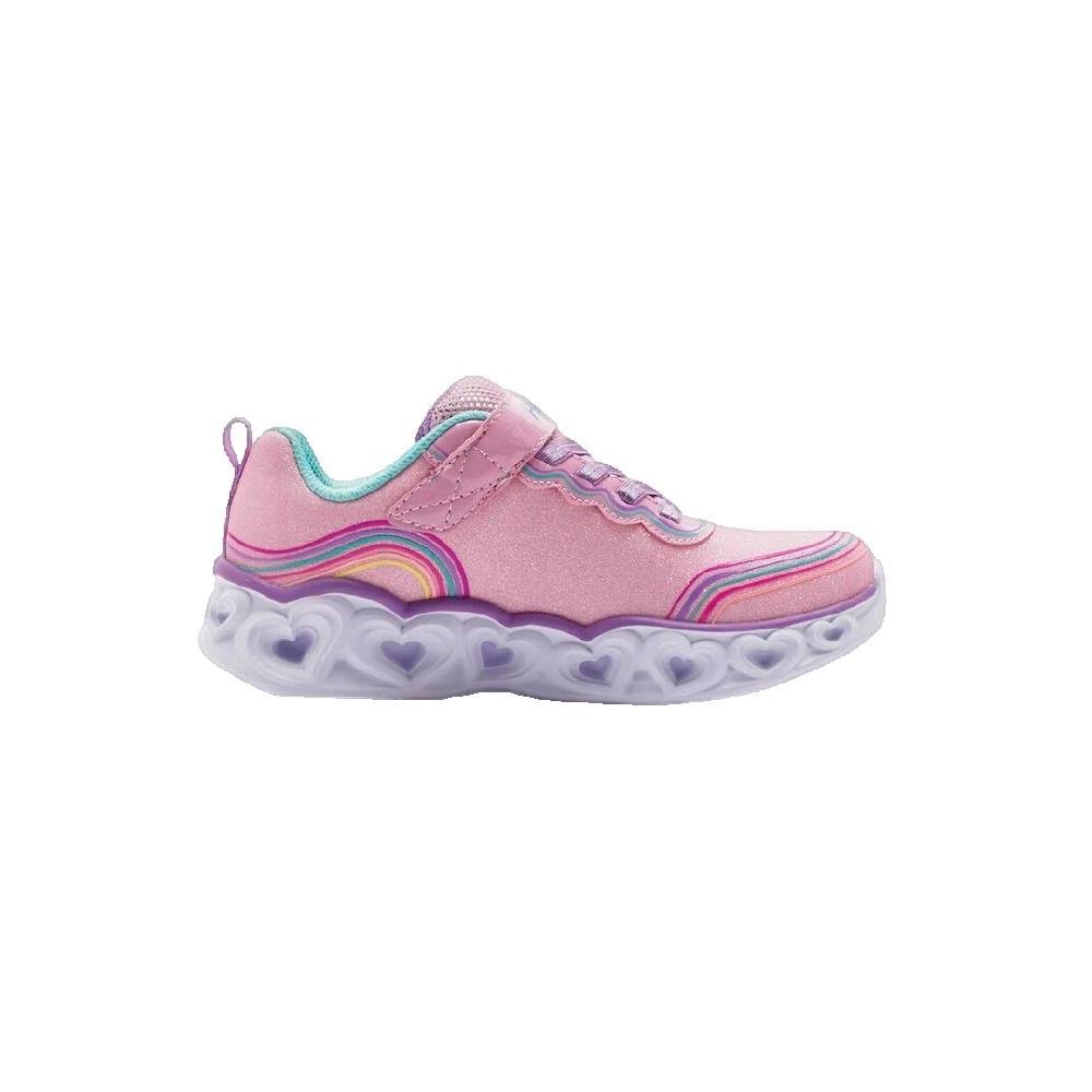 Skechers Heart Lights - Retro Rose dziewczęce sneakersy