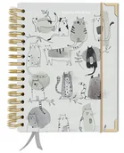 Planery - Bujo Bullet 180 Stron Journal Notatnik A5+ Kropki Pamiętnik - miniaturka - grafika 1