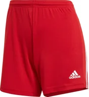 Spodnie sportowe damskie - Spodenki damskie adidas Squadra 21 Short Women czerwone GN5783 XS - miniaturka - grafika 1