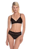Majtki damskie - FIGI LAMA L-1526 BI XXL (kolor czarny - grafit, rozmiar XXL) - miniaturka - grafika 1