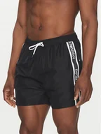 Kąpielówki męskie - Emporio Armani Underwear Szorty kąpielowe EM000583 AF12333 UC001 Czarny Regular Fit - miniaturka - grafika 1