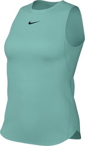 Nike Sleeveless Top W Nk One Classic Df Tank, Green Frost/Black, FN2808-300, XL