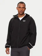 Odzież trekkingowa męska - Helly Hansen Kurtka przeciwdeszczowa Fast Hellytech Jacket 53974 Czarny Regular Fit - miniaturka - grafika 1