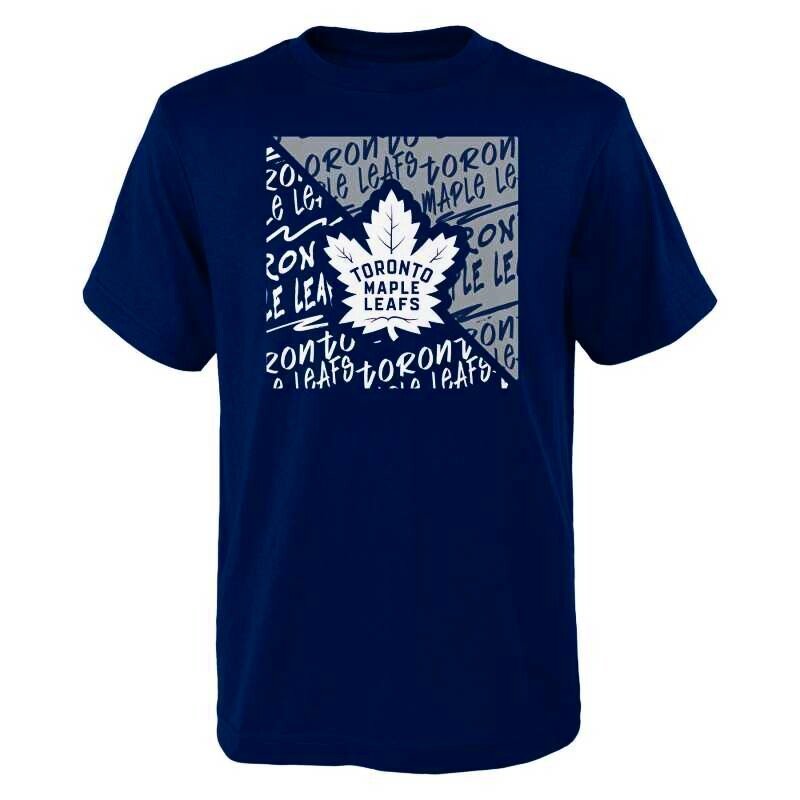 Koszulka dziecięca Fanatics Divide SS CTN Tee Toronto Maple Leafs M