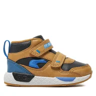 Buty dla chłopców - Sneakersy Primigi 6952100 Brązowy - miniaturka - grafika 1