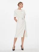 Sukienki - DKNY Sukienka codzienna DD3J233A Écru Regular Fit - miniaturka - grafika 1