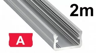 LEDart Inny nawierzchniowy srebrny anodowany typ A 2 metry PAS(2) - Akcesoria do oświetlenia - miniaturka - grafika 1