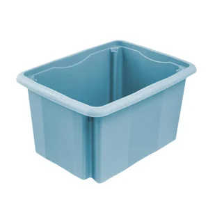 Skrzynka nadstawna 15 l 38x20.5x28.5 cm niebieska bez pokrywy - Pudła i pojemniki do przechowywania - miniaturka - grafika 1