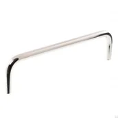 Zawiasy, okucia i inne akcesoria - Uchwyt meblowy podłużny 7353 128 Nikiel polerowany - miniaturka - grafika 1