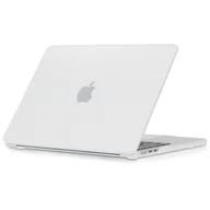 Torby na laptopy - Etui Alogy Hard Case do Apple Macbook Air 13 2022 M2 Matowy Biały - miniaturka - grafika 1