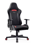 Fotele gamingowe - Fotel gamingowy Diablo X-ST4RTER: czarno-czerwony, dla początkujących z podnóżkiem - miniaturka - grafika 1