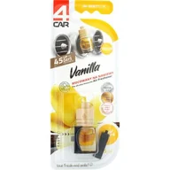 Zapachy samochodowe - Zapach w płynie na wloty WOOD CLIP IT vanilla 5 ml 4Car - miniaturka - grafika 1