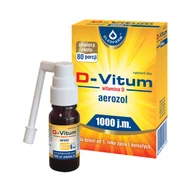 Witaminy i minerały - Oleofarm D-vitum witamina d 1000 j.m dla niemowląt aerozol 6 ml - miniaturka - grafika 1