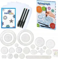Zabawki interaktywne dla dzieci - Pan i Pani Gadżet Zestaw Do Rysowania Spirograf Wzory Zabawka Edukacyjna Dla Dzieci - miniaturka - grafika 1