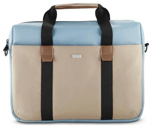 Torba na laptopa HAMA Silvan 13.3 - 14.1 cali Niebiesko-beżowy - Torby na laptopy - miniaturka - grafika 2