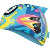 Pływanie - Czepek pływacki silikonowy dla dzieci Aqua Speed Fish - miniaturka - grafika 1