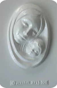 Forma do odlewów gipsu, Madonna, 1 element - Akcesoria rzeźbiarskie - miniaturka - grafika 1