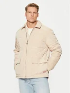 Kurtki męskie - Hunter Kurtka przejściowa Walter HARM0004242 Beżowy Regular Fit - miniaturka - grafika 1