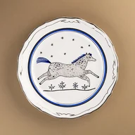 Dekoracje domu - Talerz na ścianę - koń w galopie - miniaturka - grafika 1
