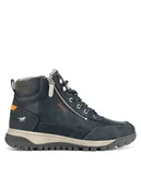 Botki męskie - Mustang Trzewiki 4202-601 Granatowy - miniaturka - grafika 1