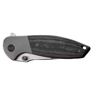 Nóż składany WE Knife Nitro Mini WE22015-3 gray / black micarta - Noże - miniaturka - grafika 4