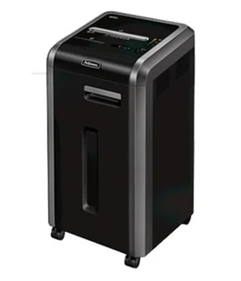 Fellowes 225I niszczarka Rozdrabnianie taśmowe 24 cm Czarny, Srebrny - Niszczarki - miniaturka - grafika 1