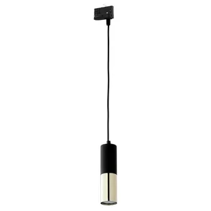 Epistar TK Lighting Tracer 1-punktowy do szyny 3-fazowej czarny/złoty 6064 - Akcesoria do oświetlenia - miniaturka - grafika 1